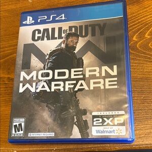 Sony PS4 Call of Duty: Modern Warfare - Blue Case